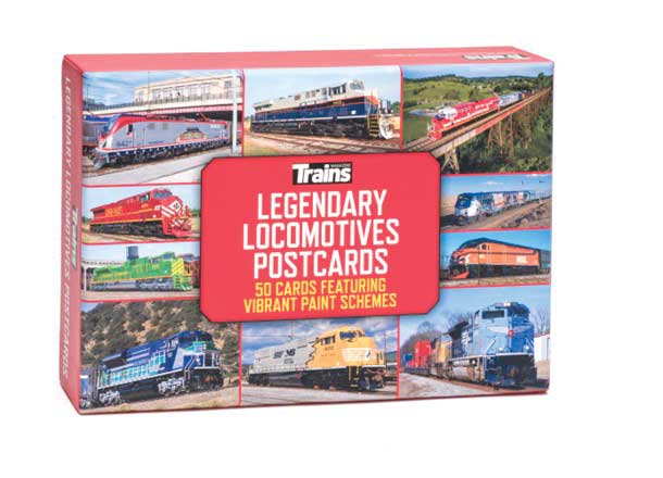 Legendary Locomotives Postcards -- pkg(50)-1