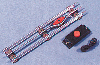 O27 Gauge Track - Straight -- Remote Uncoupling Section