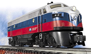 GOLD Line (TM) Diesel F Unit Powered -- Metro-North w/Lionel RailSounds (TM) Digital Sound & TMCC (TM)