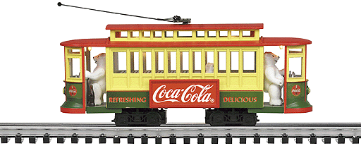 Trolley -- Coca-Cola