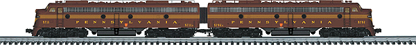 Gold Line (TM) Diesel E-8 AA Units Powered w/Smoke -- Pennsylvania RR w/Lionel RailSounds (TM) Digital Sound & TMCC (TM)