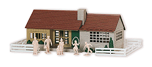 K-Lineville(R) Building Kits -- Ranch House