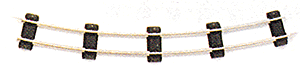 Curved 45" Radius Track