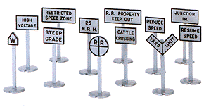 Railroad Yard Signs
