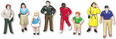 Pedestrians -- Standing Figures