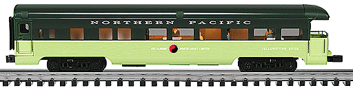 Gold Line(tm) Business Car -- Northern Pacific Yellowstone River