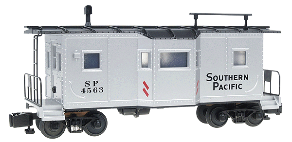 Illuminated Caboose -- Southern Pacific