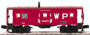 Classic Scale Bay Window Caboose -- WP