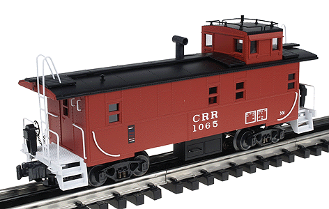 Off Center Cupola Caboose -- Clinchfield