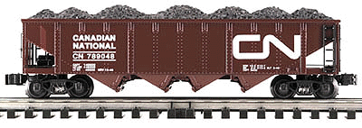 Gold Line (TM) Diecast 4-Bay Hopper -- Canadian National