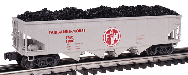 Diecast 4-Bay Hopper -- Fairbanks-Morse