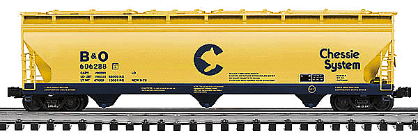 3-Bay Modern Hopper -- B&O Chessie