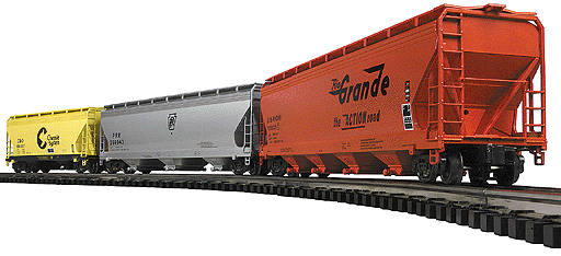 Gold Line(tm) 3-Bay Modern Hopper -- Pennsylvania Railroad #259943 (gray, black lettering)