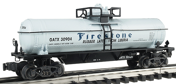 Gold Line(tm) Tank Car -- Firestone