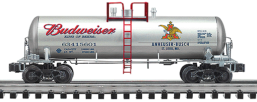 Tank Car -- Budweiser (silver)