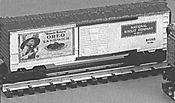 Oreo boxcar
