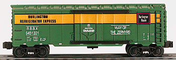 Classic Reefer Car -- CB&Q