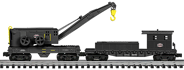 Operating Crane Car -- New York Central