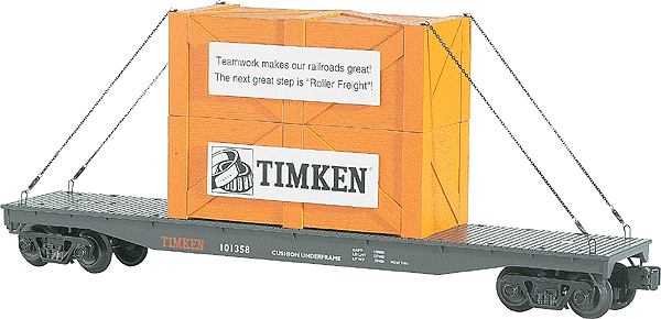 Gold Line(tm) Flatcar -- Timken w/2 Crates