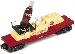 Coca-Cola Rotating Bottle Car