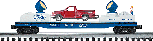 Operating Double Search Light -- Ford