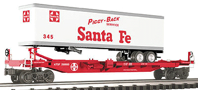 Front Runner w/Load -- Santa Fe Car & Trailer