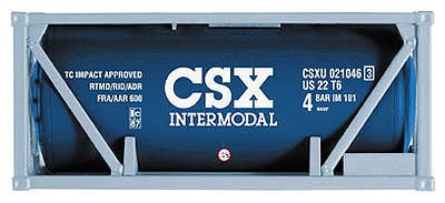20' Tank Containers -- CSX