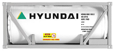 20' Tank Containers -- Hyundai