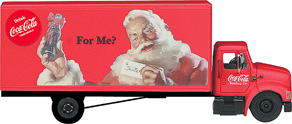 Box Trucks -- Coke Santa