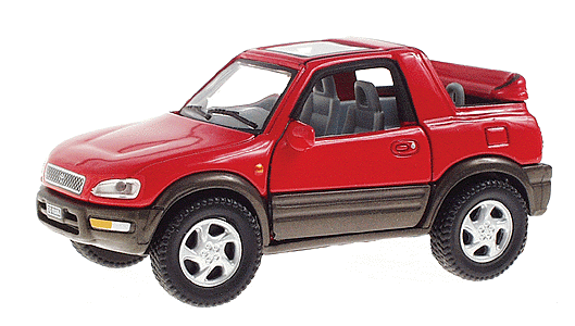 European Automobiles (Assembled Diecast) -- Toyota 1996 RAV4