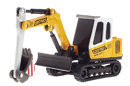 Diecast Construction Equipment -- Bulldozer