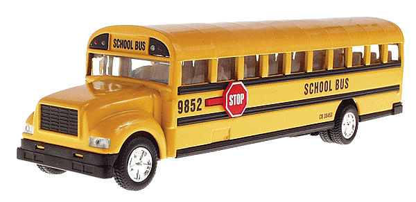 Buses (Assembled Diecast) -- School Bus