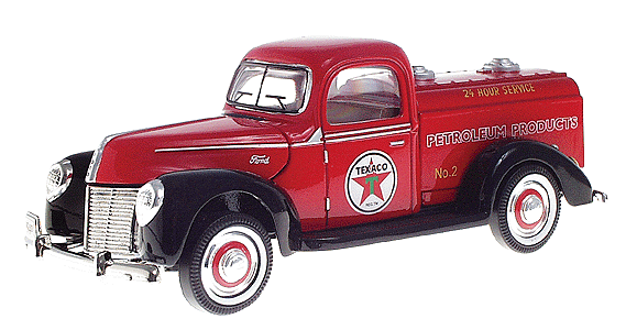 Texaco Vehicles (Assembled, Diecast) -- Mini-Tanker