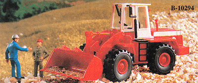 Construction Equipment -- Faun Front End Loader (red)