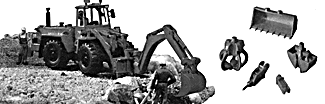Emergency -- Zettelmeyer Wheel Loader w/Accessories THW (blue)