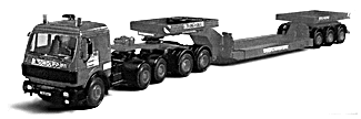 DB tractor w/low boy tlr