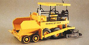 Constrution Equipment -- DEMAG DF120P Road Surfacer