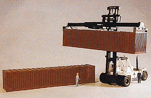 Container Crane -- w/Two 40' Containers