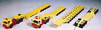 Heavy Duty Transport -- Baumann MAN & Mercedes Tractors w/Trailers