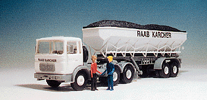 MAN coal transporter
