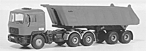 MAN articulated tipper