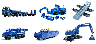 Technical Help Service Support Vehicle Set