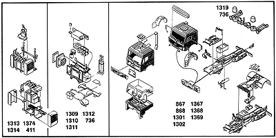 LKW Truck accessory set