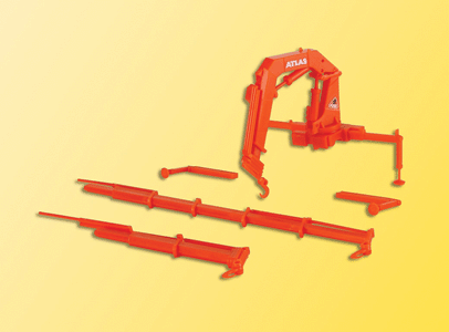 Truck Accessories -- Atlas Loading Crane & Equipment (red, white)
