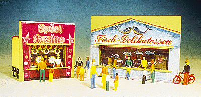 Fish bar & Casino wagons