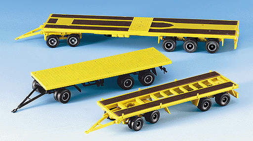 Trailers -- Flatbed Trailer Set