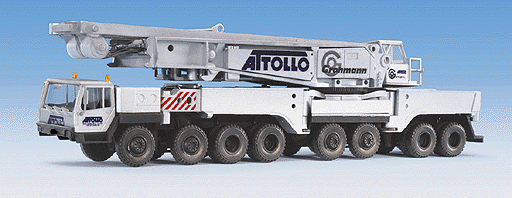 European Trucks - Special Equipment - Liebherr -- Attollo Telescopic Crane w/Accompanying Transport Vehicle