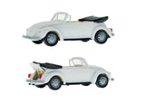 1970-1972 Volkswagen Old-Style Beetle Type 11 1302 Convertible - Kit -- Top Down (white)-1