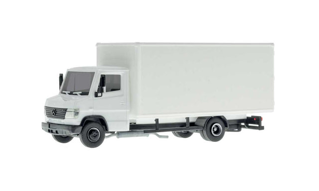 Mercedes-Benz T2 Vario Box Truck - Kit -- White, Black-1