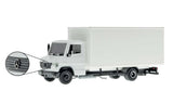 Mercedes-Benz T2 Vario Box Truck - Kit -- White, Black-2
